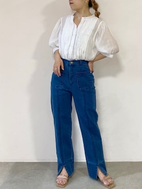 「frames RAY CASSIN（フレームスレイカズン）のアイテム」を使った、Raycassin_officialさん（レディース・148cm）の夏コーディネート