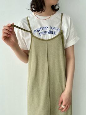 「ピスタチオ」｜「アイテム（サンダル）」を使った、Raycassin_officialさん（レディース・166cm）の春コーディネート
