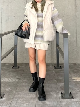 「Ray Cassin」｜「アイテム（ジャケット/アウター）」を使った、Raycassin_officialさん（レディース・155cm）の秋コーディネート