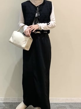「frames RAY CASSIN（フレームスレイカズン）のアイテム（トップス）」を使った、Raycassin_officialさん（レディース・155cm）の秋コーディネート