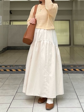 「RAY CASSIN（レイカズン）のアイテム（アクセサリー）」を使った、Raycassin_officialさん（レディース・155cm）の春コーディネート