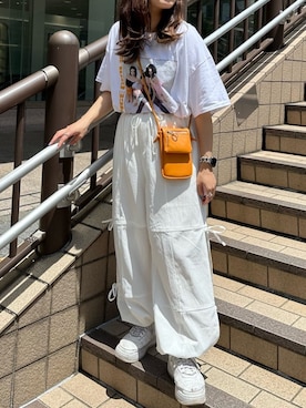 「レイカズン(Ray Cassin)」｜「アイテム（その他）」を使った、Raycassin_officialさん（レディース・155cm）の夏コーディネート