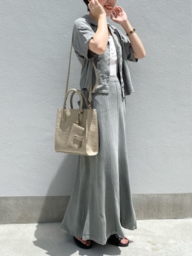 Raycassin_officialさん（レディース・155cm）の夏コーディネート