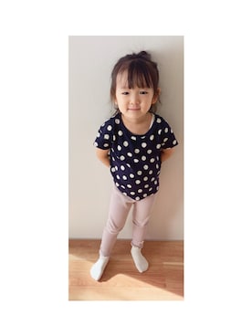 「SHOO・LA・RUE（シューラルー）のアイテム」を使った、SHeさん（キッズ・90cm）の秋コーディネート