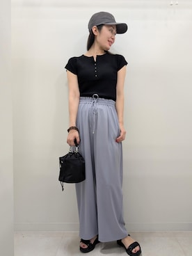 あんずさん(レディース・167cm)の夏コーディネート