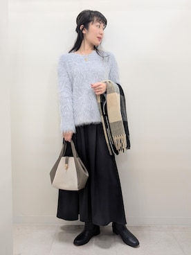 あんずさん（レディース・167cm）の冬コーディネート