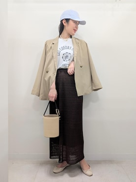 あんずさん(レディース・167cm)の春コーディネート