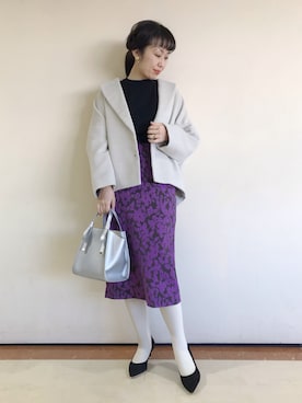 あんずさん（レディース・167cm）の冬コーディネート