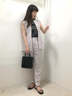 あんずさん（レディース・167cm）の夏コーディネート