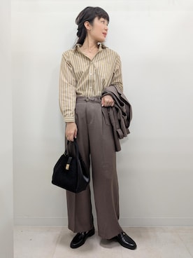 あんずさん（レディース・167cm）の秋コーディネート