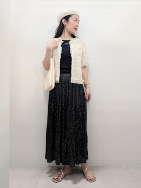 「ROPE' PICNIC（ロペピクニック）のアイテム」を使った、あんずさん（レディース・167cm・40代）の夏コーディネート