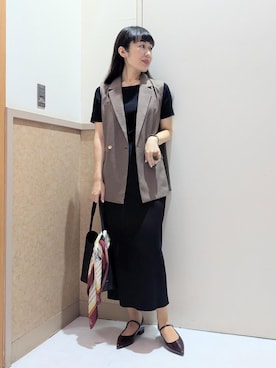 あんずさん(レディース・167cm)の秋コーディネート