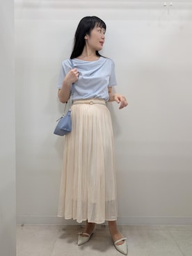 あんずさん(レディース・167cm)の夏コーディネート