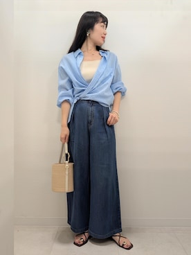 あんずさん(レディース・167cm)の夏コーディネート