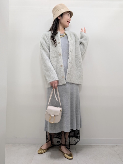 セール】ラメリブニットワンピース（ワンピース）｜ROPE' PICNIC（ロペ