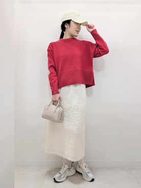 「ROPE' PICNIC（ロペピクニック）のアイテム」を使った、あんずさん（レディース・167cm）の秋コーディネート