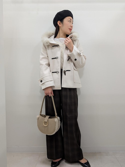 ゆるケーブル編みVネックニット（ニット/セーター）｜ROPE' PICNIC