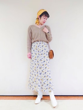 あんずさん（レディース・167cm）の冬コーディネート