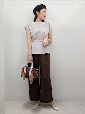 あんずさん(レディース・167cm)の夏コーディネート