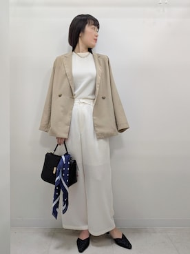 あんずさん(レディース・167cm)の夏コーディネート