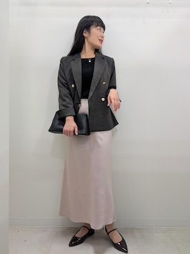 あんずさん(レディース・167cm)の秋コーディネート