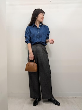 「お仕事コーデ」｜あんずさん（レディース・167cm）の秋コーディネート