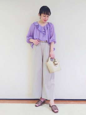 あんずさん（レディース・167cm）の夏コーディネート