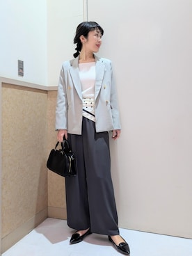 あんずさん（レディース・167cm）の冬コーディネート