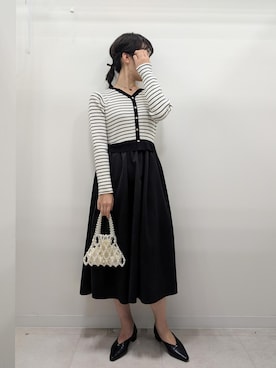 「アイテム（ワンピース/ドレス）」を使った、あんずさん（レディース・167cm・40代）の秋コーディネート
