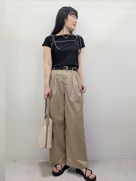 あんずさん(レディース・167cm)の夏コーディネート