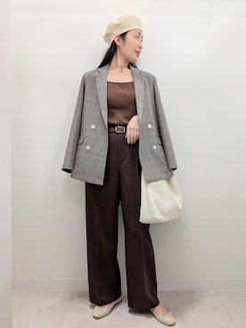 あんずさん（レディース・167cm）の春コーディネート