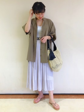 あんずさん（レディース・167cm）の夏コーディネート