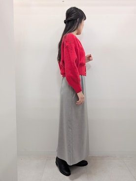 「イエベ春」｜あんずさん（レディース・167cm）の冬コーディネート