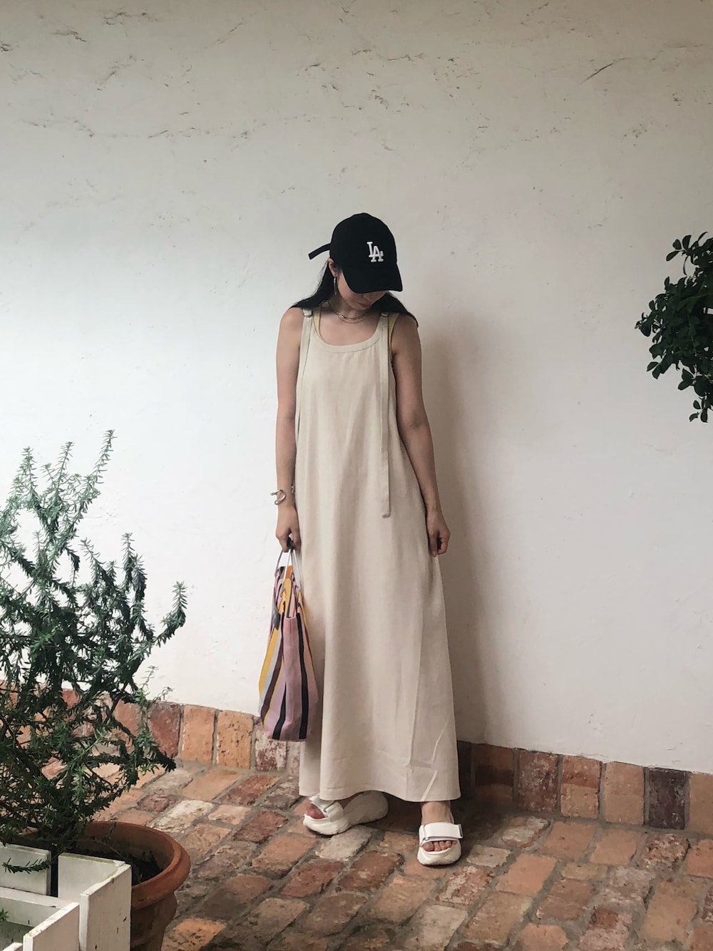 MARNI ストライプバッグ MARNI MARKET MARNI MARKET（マルニマーケット）の「ストライプバッグ（トート