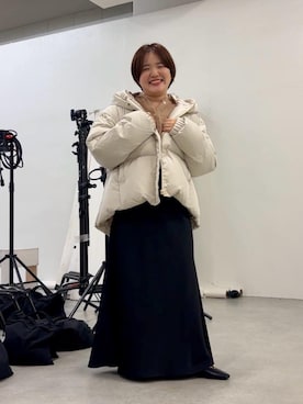 「アイテム（ダウンジャケット/コート）」を使った、takayui_314さん（レディース・149cm）の秋コーディネート