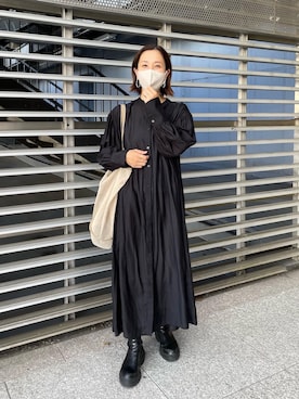 「アイテム（ワンピース/ドレス）」を使った、undkyokoさん（レディース・158cm・40代）の夏コーディネート