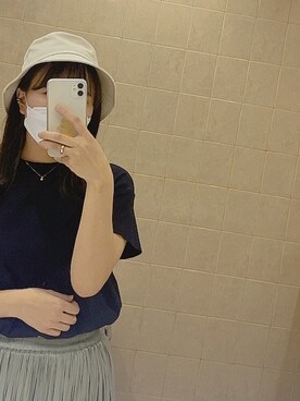 「PairPair（ペアペア）のアイテム（帽子）」を使った、@さん（レディース・165cm）の秋コーディネート