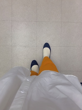 「アイテム（バレエシューズ）」を使った、@さん（レディース・165cm・20代）の秋コーディネート