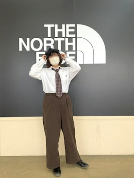 「SPINNS(スピンズ)のアイテム(フォーマルスーツ/小物)」を使った、も み じさん(レディース・161cm)の春コーディネート