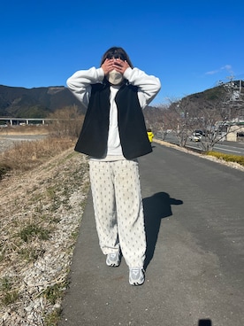 「強風」｜merin0101さん（レディース・153cm）の春コーディネート