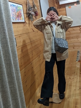 「アイテム（レインシューズ）」を使った、merin0101さん（レディース・153cm・30代）の冬コーディネート