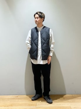 「Mお悩み別 / ふくらはぎ筋肉質」｜北村さん（メンズ・164cm）の秋コーディネート