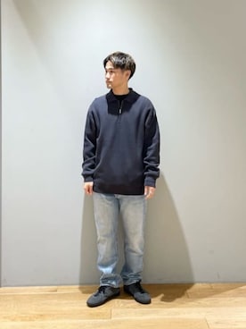 「Mお悩み別 / ふくらはぎ筋肉質」｜北村さん（メンズ・164cm）の秋コーディネート