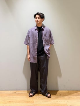 北村さん（メンズ・164cm）の夏コーディネート