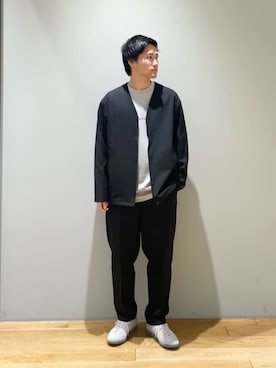 「Mお悩み別 / ふくらはぎ筋肉質」｜北村さん（メンズ・164cm）の秋コーディネート