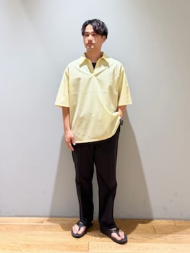 北村さん(メンズ・164cm)の夏コーディネート