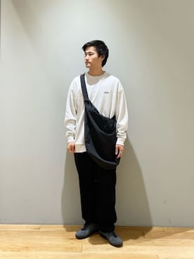北村さんの（UNIVERSAL OVERALL | ユニバーサルオーバーオール）を使ったコーディネート