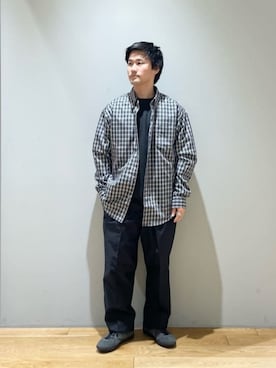 「Mお悩み別 / ふくらはぎ筋肉質」｜北村さん（メンズ・164cm）の秋コーディネート