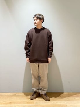 「Mお悩み別 / ふくらはぎ筋肉質」｜北村さん（メンズ・164cm）の秋コーディネート