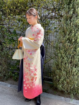 「卒業式コーデ」｜「アイテム（その他）」を使った、リノさん（レディース・158cm）の春コーディネート